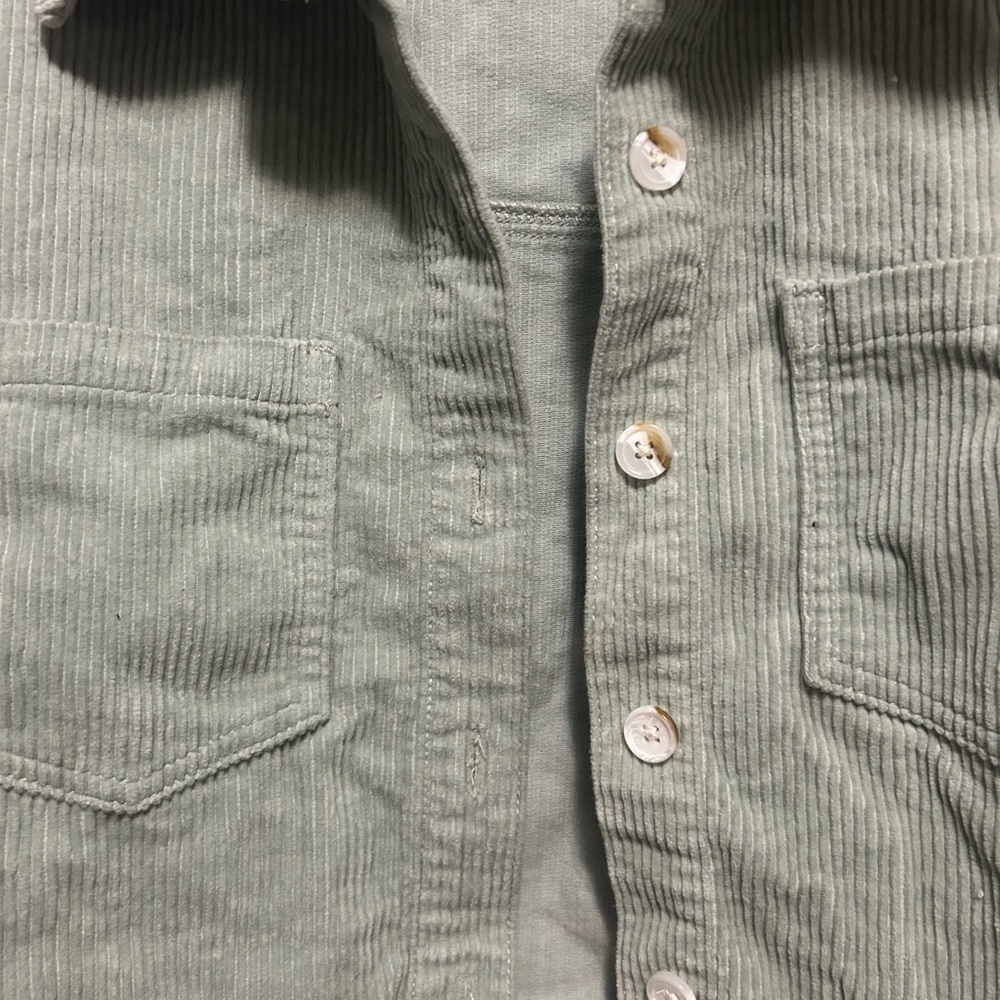 Pacsun Green Corduroy Jacket - Picture 2 of 4